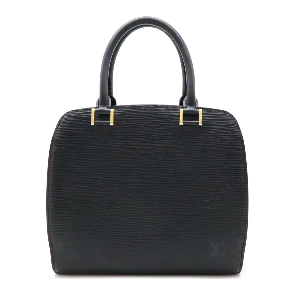 LOUIS VUITTON Epi Pont Neuf Handbag Leather Noir Black